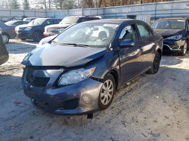 1NXBU4EE5AZ338847 - 2010 TOYOTA COROLLA BA GRAY photo 2