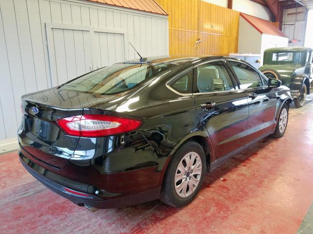 3FA6P0G76ER108726 - 2014 FORD FUSION S BLACK photo 4