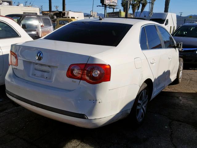 3VWSG71K17M064520 - 2007 VOLKSWAGEN JETTA 2.5 WHITE photo 4