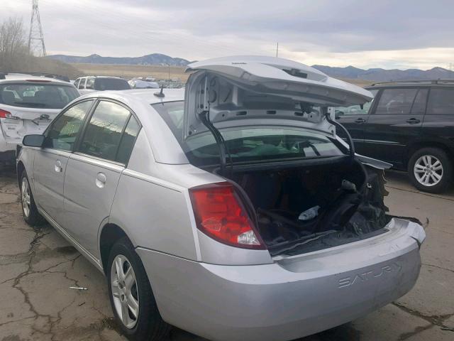 1G8AJ58F76Z193169 - 2006 SATURN ION LEVEL SILVER photo 3