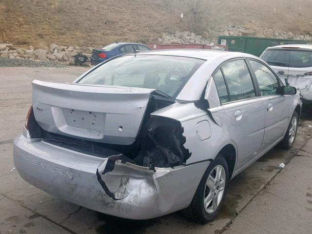 1G8AJ58F76Z193169 - 2006 SATURN ION LEVEL SILVER photo 4