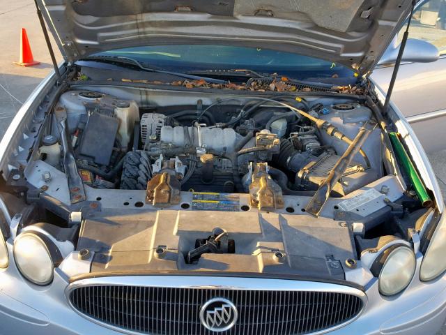 2G4WD532851335359 - 2005 BUICK LACROSSE C BLUE photo 7