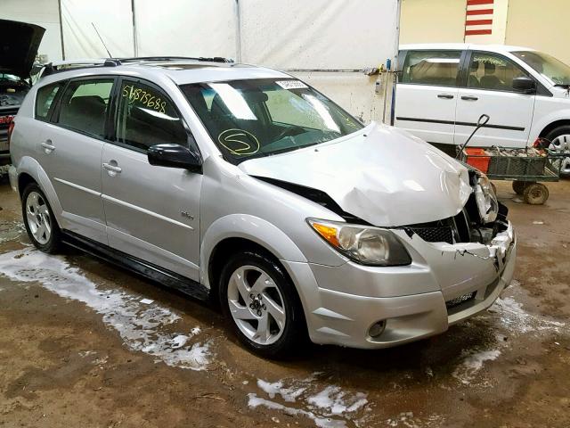 5Y2SL62874Z414125 - 2004 PONTIAC VIBE SILVER photo 1