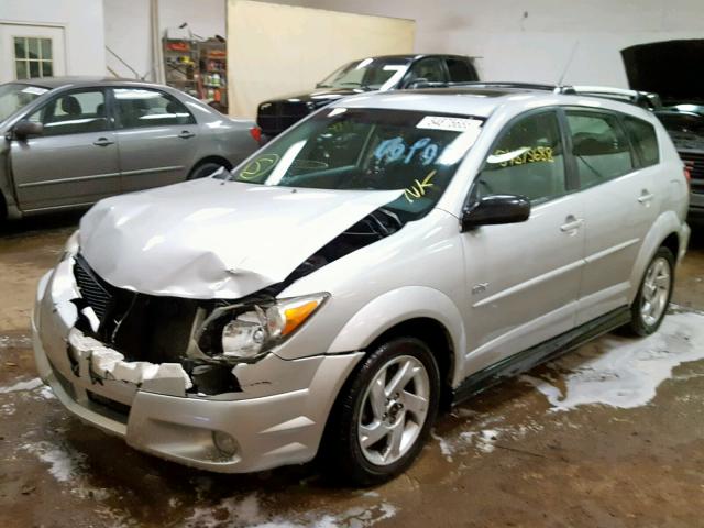 5Y2SL62874Z414125 - 2004 PONTIAC VIBE SILVER photo 2