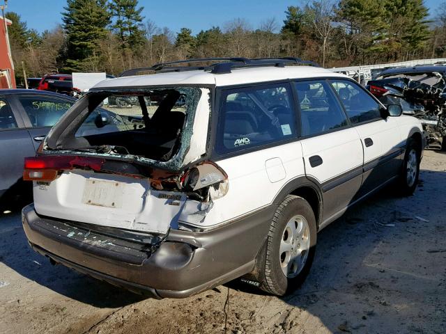 4S3BG6854X7651916 - 1999 SUBARU LEGACY OUT WHITE photo 4