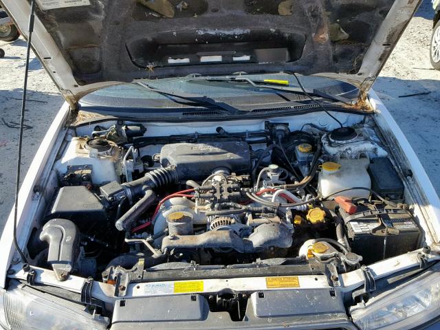 4S3BG6854X7651916 - 1999 SUBARU LEGACY OUT WHITE photo 7