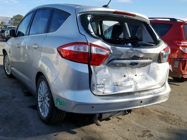 1FADP5CUXEL517598 - 2014 FORD C-MAX PREM SILVER photo 3