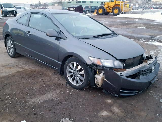 2HGFG1B03AH002512 - 2010 HONDA CIVIC EXL GRAY photo 1