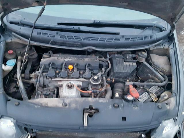 2HGFG1B03AH002512 - 2010 HONDA CIVIC EXL GRAY photo 7