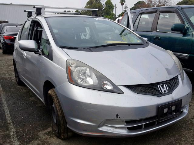 JHMGE8G38CC016401 - 2012 HONDA FIT SILVER photo 1