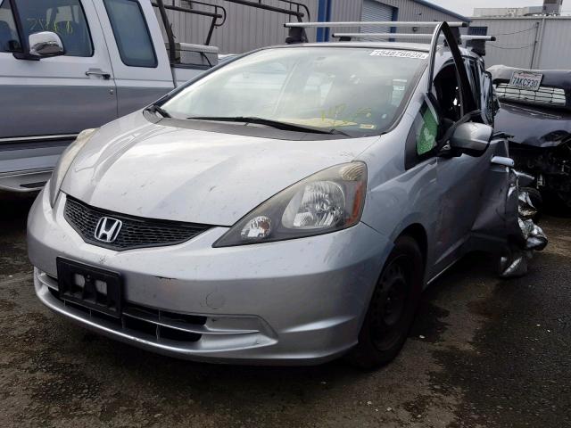 JHMGE8G38CC016401 - 2012 HONDA FIT SILVER photo 2