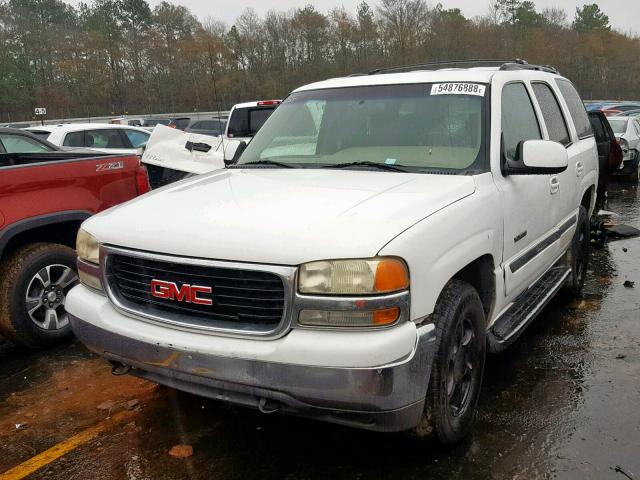 1GKEC13V32J340514 - 2002 GMC YUKON WHITE photo 2