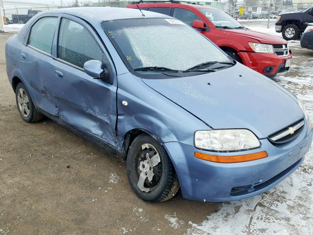 KL1TG59686B631015 - 2006 CHEVROLET AVEO LT BLUE photo 1