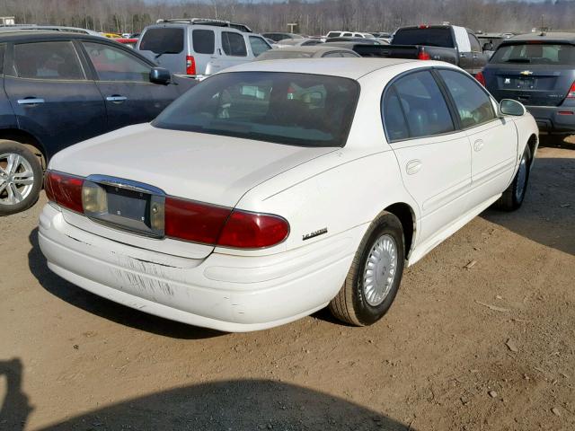 1G4HP54K41U193511 - 2001 BUICK LESABRE CU WHITE photo 4