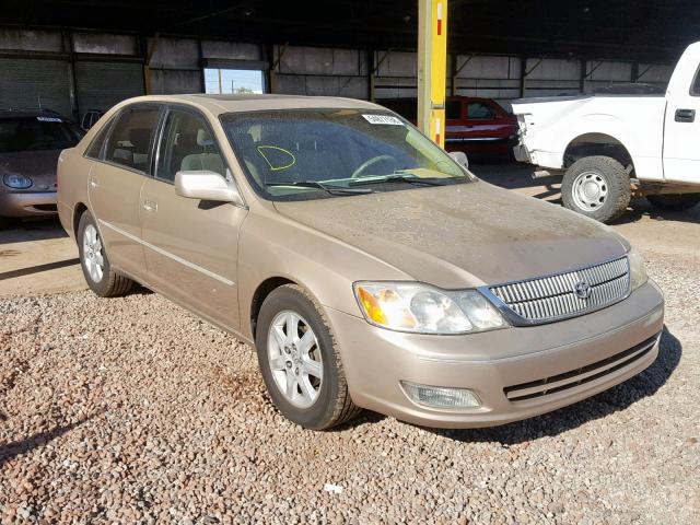 4T1BF28B51U139667 - 2001 TOYOTA AVALON XL BEIGE photo 1