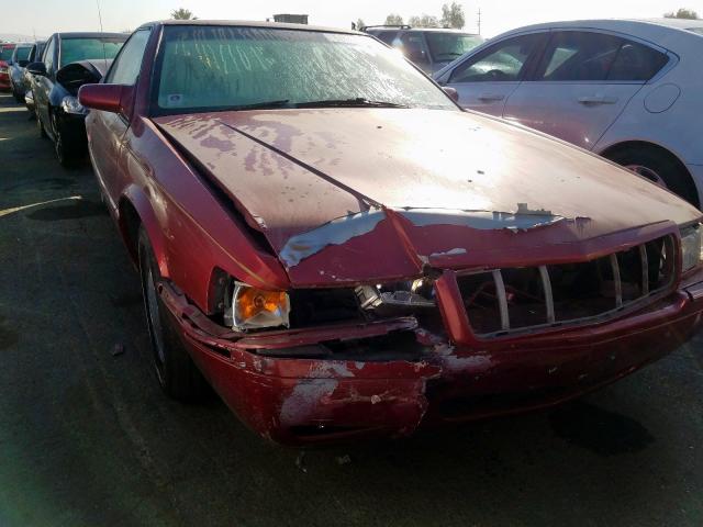 1G6ET129X1B101294 - 2001 CADILLAC ELDORADO T BURGUNDY photo 1