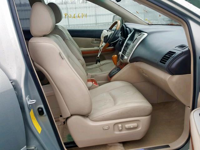 JTJGW31U682006432 - 2008 LEXUS RX 400H GRAY photo 5