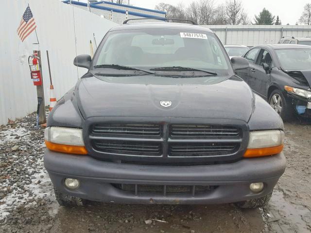 1D4HS38N33F521801 - 2003 DODGE DURANGO SP BLACK photo 9