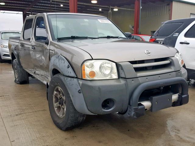 1N6ED27T73C467163 - 2003 NISSAN FRONTIER C GRAY photo 1