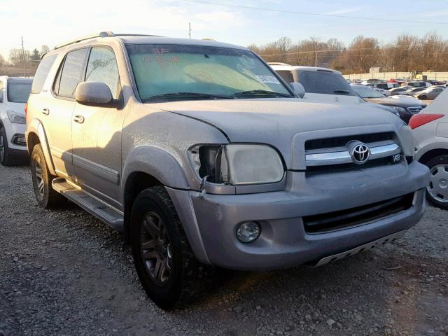 5TDBT48A15S248492 - 2005 TOYOTA SEQUOIA LI SILVER photo 1