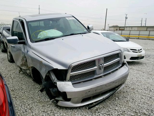 1C6RD7PT9CS328697 - 2012 DODGE RAM 1500 L SILVER photo 1