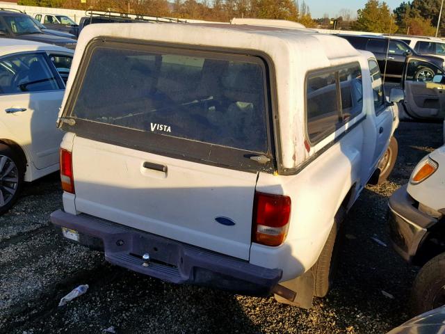 1FTCR10A5VPA71047 - 1997 FORD RANGER WHITE photo 4