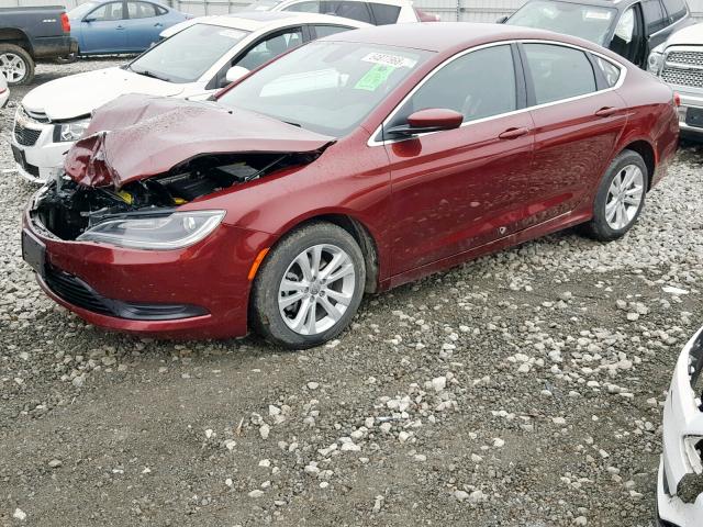 1C3CCCFB2HN509721 - 2017 CHRYSLER 200 LX MAROON photo 9