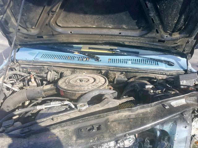 1B7GL23X3TS640111 - 1996 DODGE DAKOTA BLUE photo 7