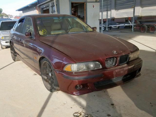 WBADE6329VBW54068 - 1997 BMW 540 I AUTO BURGUNDY photo 1