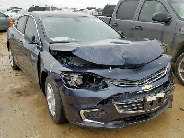 1G1ZB5ST9JF222209 - 2018 CHEVROLET MALIBU LS ლურჯი ფოტო 1