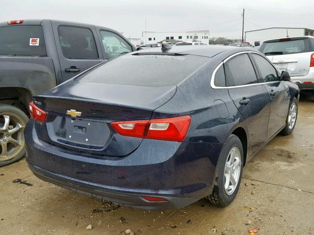 1G1ZB5ST9JF222209 - 2018 CHEVROLET MALIBU LS ლურჯი ფოტო 4