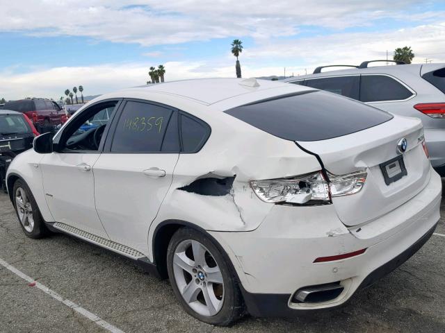 5UXFG83568LZ92021 - 2008 BMW X6 XDRIVE5 WHITE photo 3