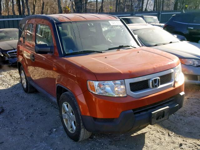 5J6YH28779L005162 - 2009 HONDA ELEMENT EX ORANGE photo 1