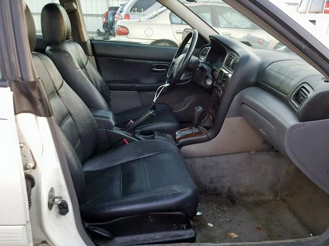 4S3BE635537209525 - 2003 SUBARU LEGACY L WHITE photo 5