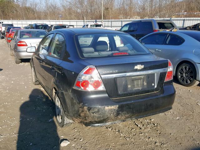 KL1TD56638B008479 - 2008 CHEVROLET AVEO BASE Qara foto 3
