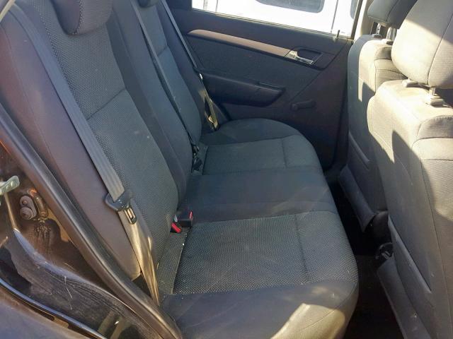 KL1TD56638B008479 - 2008 CHEVROLET AVEO BASE Qara foto 6