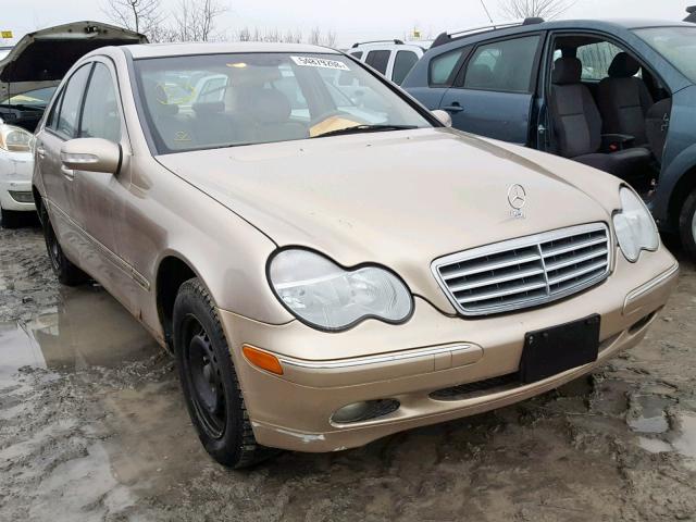 WDBRF61J81F128709 - 2001 MERCEDES-BENZ C 240 GOLD photo 1