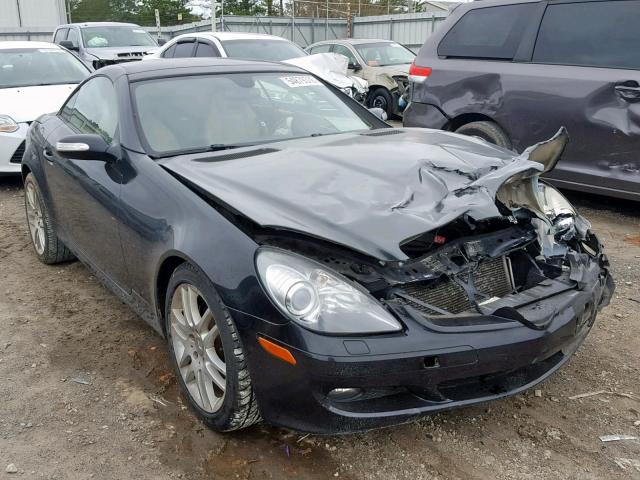 WDBWK54F07F168534 - 2007 MERCEDES-BENZ SLK 280 BLACK photo 1