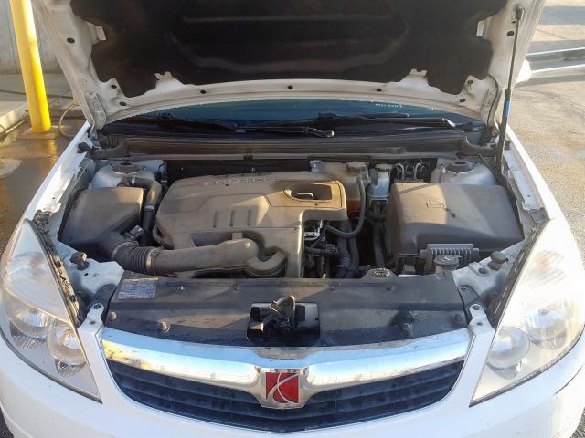 1G8ZS57B19F176923 - 2009 SATURN AURA XE WHITE photo 7