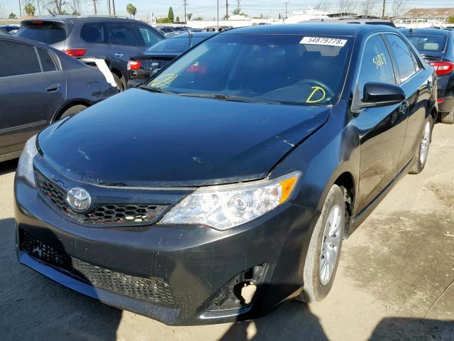 4T1BF1FK1EU804275 - 2014 TOYOTA CAMRY L შავი ფოტო 2