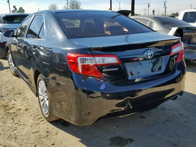 4T1BF1FK1EU804275 - 2014 TOYOTA CAMRY L შავი ფოტო 3