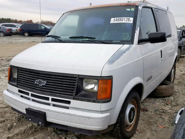 1GNDM15ZXMB210674 - 1991 CHEVROLET ASTRO WHITE photo 2