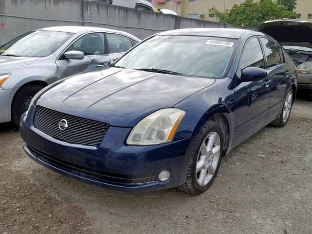 1N4BA41E96C860368 - 2006 NISSAN MAXIMA SE BLUE photo 2