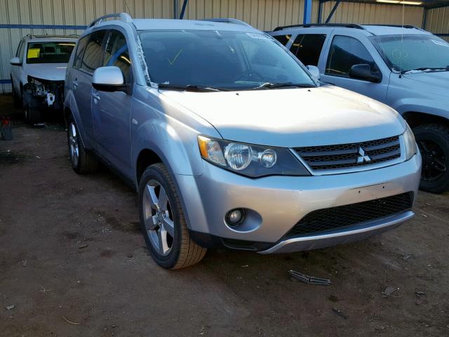 JA4MT41X37U001037 - 2007 MITSUBISHI OUTLANDER SILVER photo 1