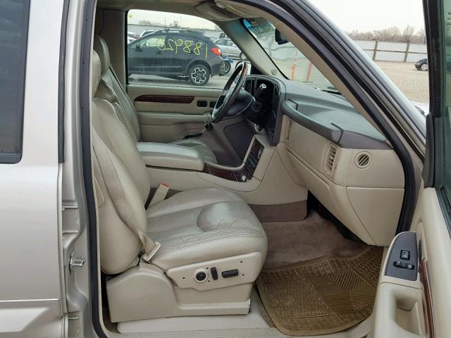 1GYEK63N75R147990 - 2005 CADILLAC ESCALADE L SILVER photo 5