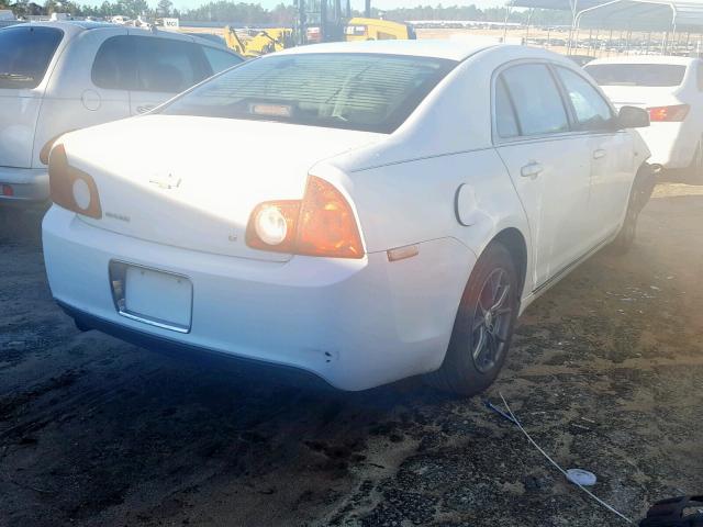 1G1ZH57BX9F141875 - 2009 CHEVROLET MALIBU 1LT 白色 照片 4