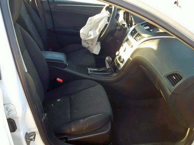 1G1ZH57BX9F141875 - 2009 CHEVROLET MALIBU 1LT 白色 照片 5