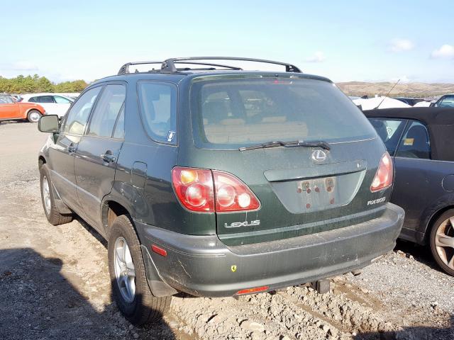 JT6HF10U2X0008273 - 1999 LEXUS RX 300 GREEN photo 3