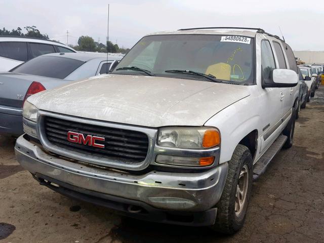 3GKEC16T41G170240 - 2001 GMC YUKON XL C WHITE photo 2