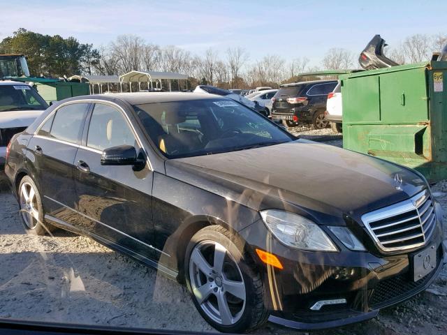 WDDHF8HB9BA296807 - 2011 MERCEDES-BENZ E 350 4MAT BLACK photo 1